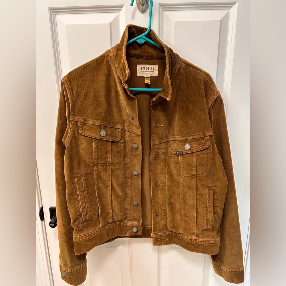 Men’s Medium Ralph Lauren Corduroy Trucker Jacket